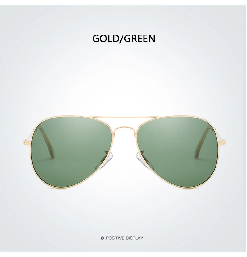 Klassische Pilot Männer Sonnenbrille Polarisierte Vintage Metall Ray Sonnenbrille Frauen Spiegel Farben Fahren Männlich Shades UV400 – Detail 19