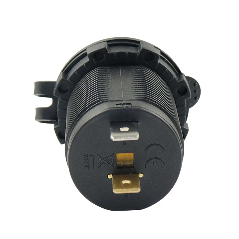 Motorcycle LED Cigarette Lighter Power Plug Socket with Relay/12V 22A for Kawasaki versys650/versys1000/versys X300