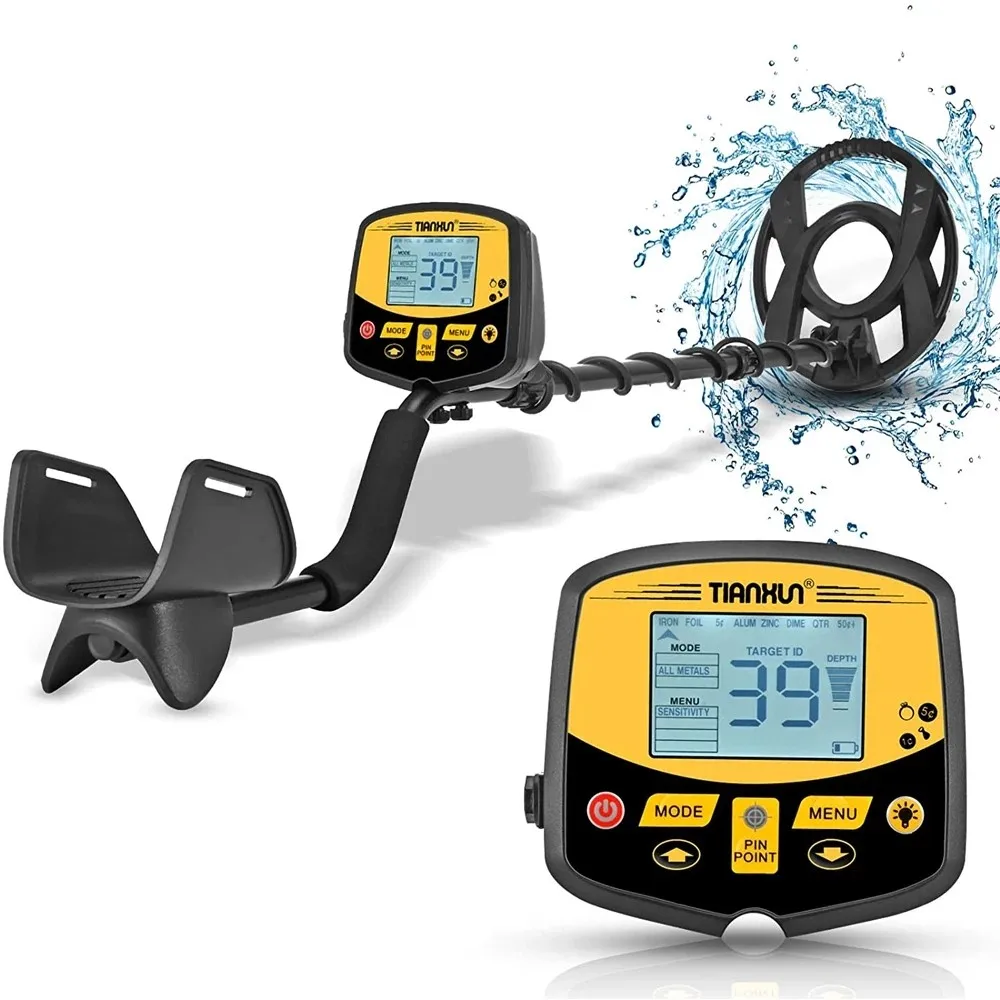 Professional Underground Metal Detector TX-950 Search Pinpointer Gold Treasure Hunter Scanner with Waterproof Coils