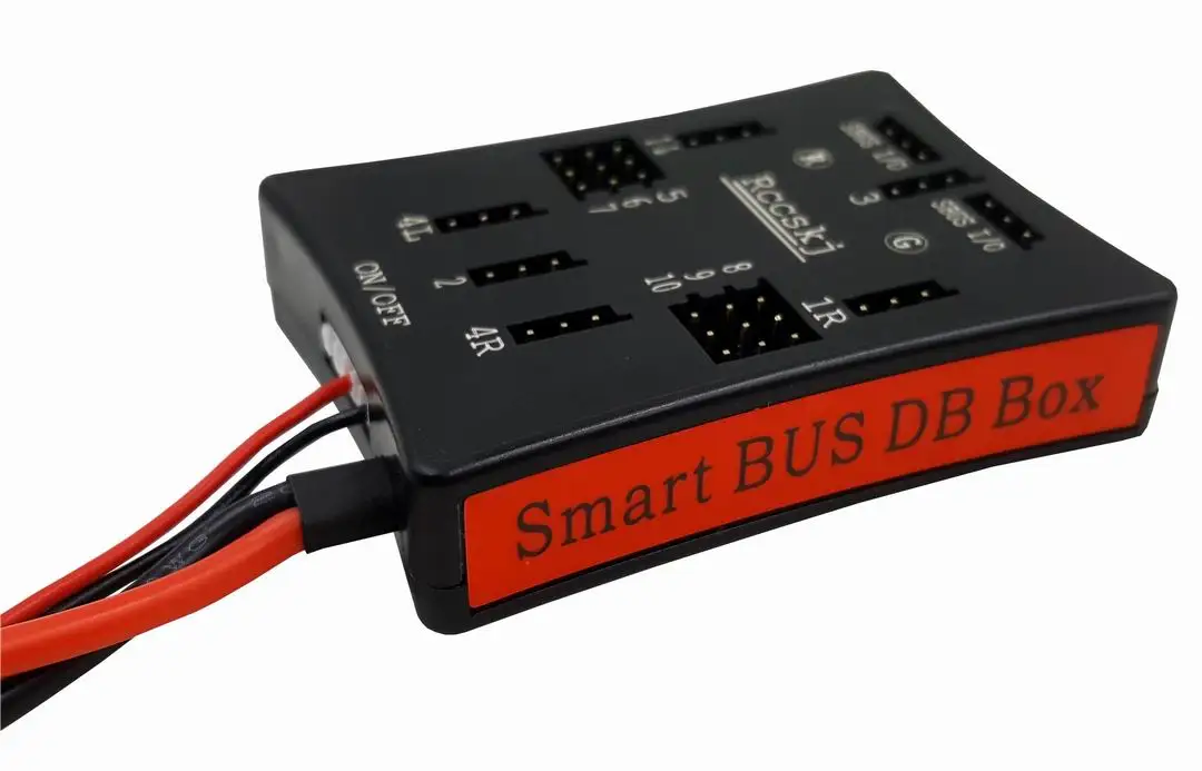 Rccskj 8105 SBUS Servo Section board Power Distribution Box Smart BUS DB Box 4.8-8.4V input for RC 3D airplace / turbojet