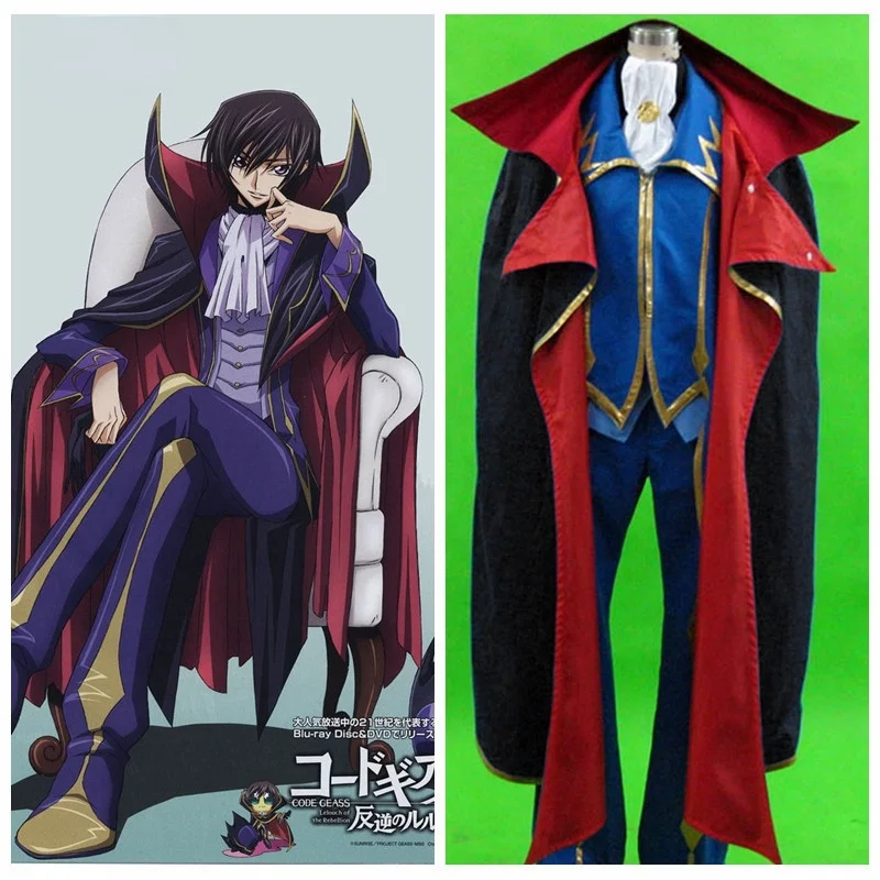 

Customize for adults and kids Anime Code Geass Halloween Adult Mangacosplay Halloween Cosplay Costume