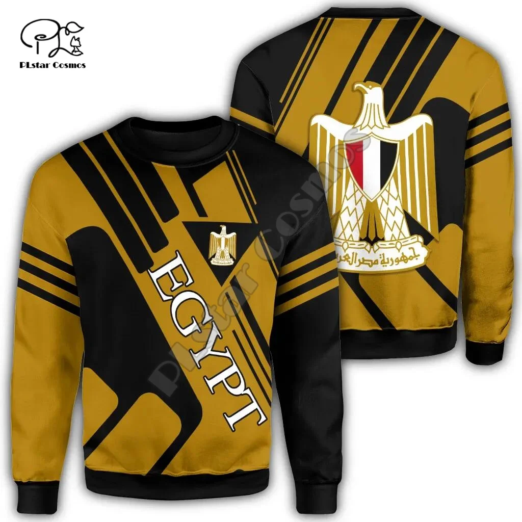 PLstar Cosmos Africa Country Mysterious Ancient Egypt Anubis Tattoo Retro Tracksuit 3DPrint Men/Women Harajuku Funny Hoodies D-6