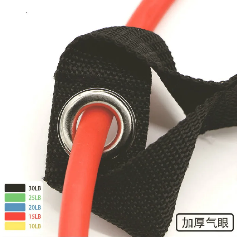 new Multifunctional 11pcs tension device Latex slimming fitness pull force exercise equipment elastic resistance bands training