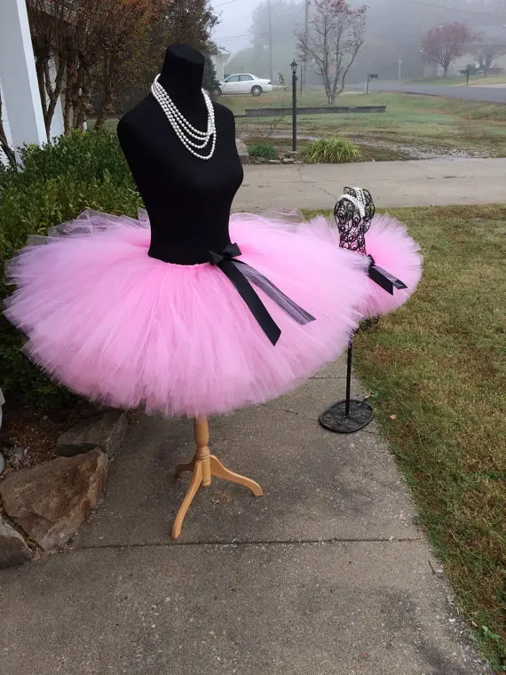 Pink Tutu Skirt Mommy and Me Maternity Tutus Bridal Party Customized Underskirts Pettiskirts Baby Girls Women Costume Skirts