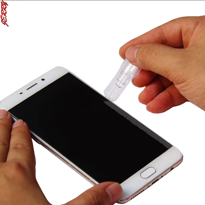 New 12pcs Tempered Glass Film White Filling Film Screen Protector White Edge Repair Liquid 2.5D Curved Edge Mobile Phone image 5