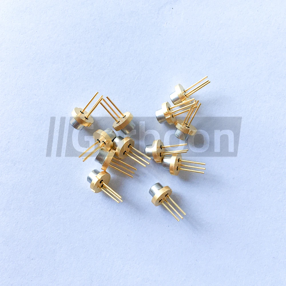 

510nm 515nm 520nm 530nm CW 10mW Green Laser Diode LD with PD 5.6mm CAN Package TO56, No PLT5 510_B1-3