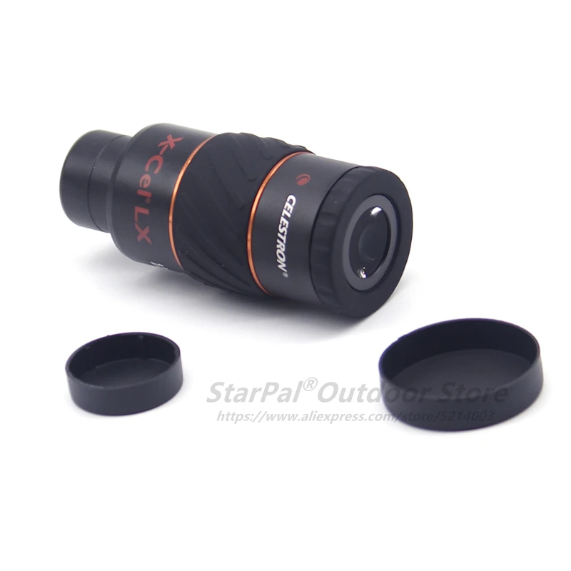 سيليسترون X-CEL LX 2.3 / 5/7/9/12/18 / 25 مللي متر 2X / 3X عدسة 60 درجة زاوية واسعة تلسكوب سديم العدسة الكوكبية 1.25"