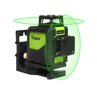 Huepar 902CG 360 Self-leveling 3D Laser Level Green Beam Powerful Laser Beam 3D 5/8/12 lines laser level