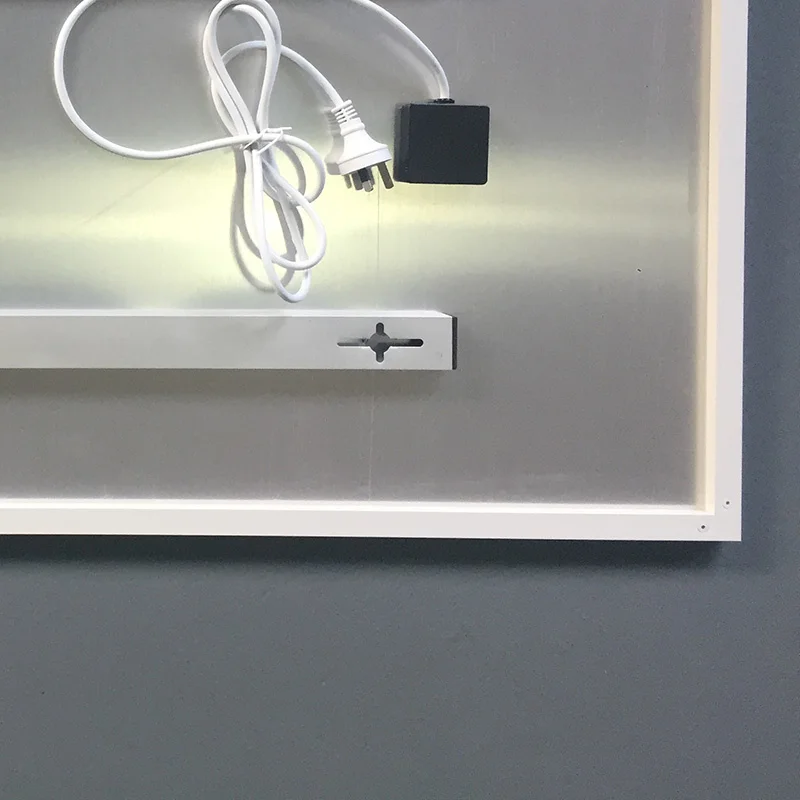 Panel Pemanas Inframerah Jauh Panel Putih Langit-langit Dinding Terpasang Kristal Karbon 180W 300*600Mm Hemat Energi IC-180 Listrik Berguna