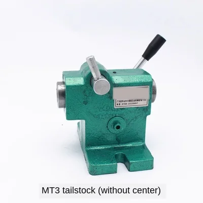 Small lathe tailstock assembly woodworking simple fast retractable beads machine DIY thimble activity top spindle tail