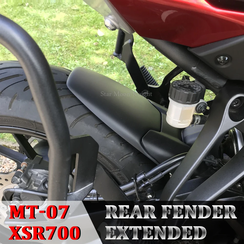 

For YAMAHA MT07 MT 07 MT-07 2013 - 2017 XSR700 XSR 700 2016 - 2020 Motorcycle Rear Mudguard Fender Rear Extender Extension