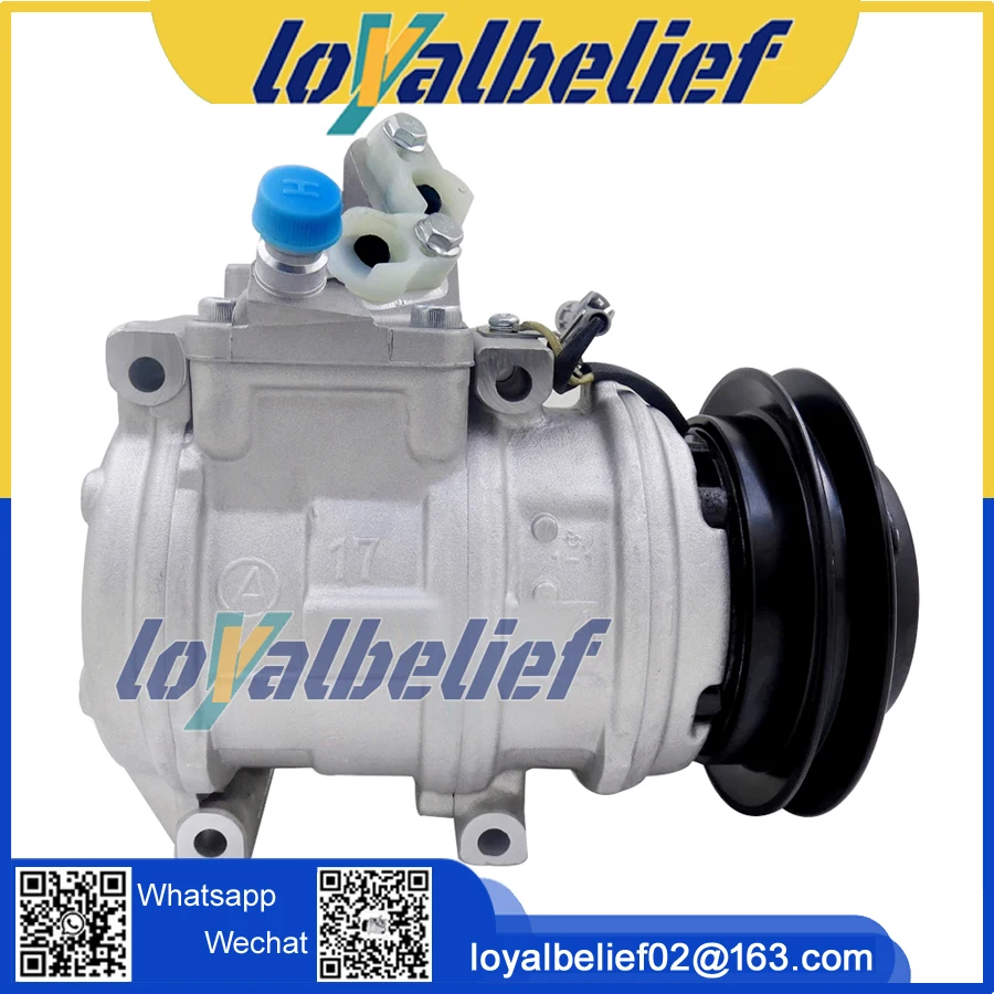 10PA17L Auto AC Air Conditioner Compressor For TOYOTA LAND CRUISER 4.5 1990-1998 FZJ80 1FZFE 1990-1998 8832060580 1PK