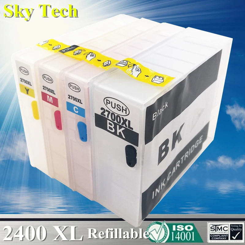 

Refillable Ink Cartridge For PGI2400 , PGI-2400 XL For Canon MAXIFY IB4040 IB4140 MB5040 MB5140 MB5340 MB5440 , With ARC Chip