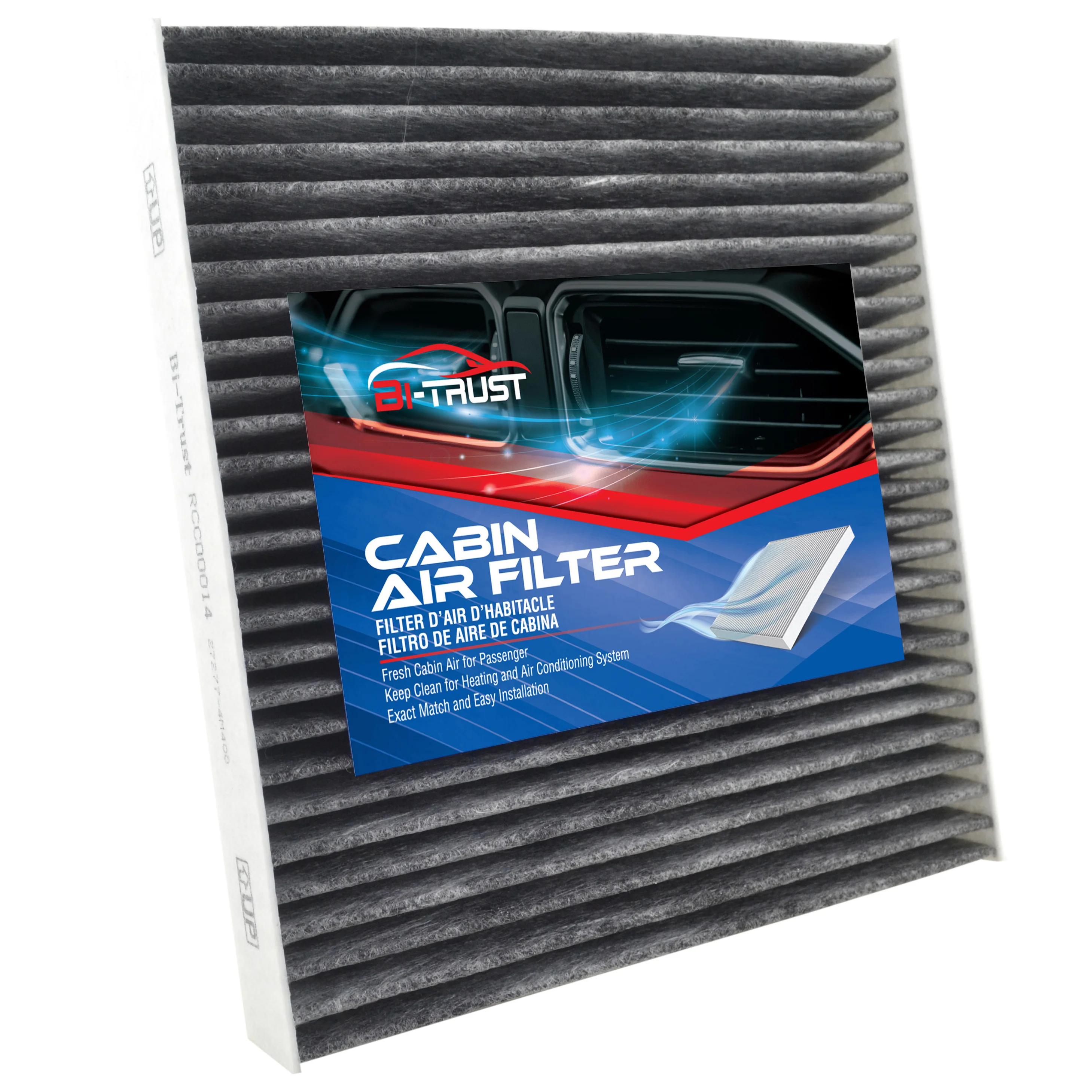 Bi-Trust Cabin Air Filter for Infiniti FX35 FX45 G35 Mitsubishi Eclipse Lancer Outlander RVR Nissan X-Trail Maxima Sentra Murano