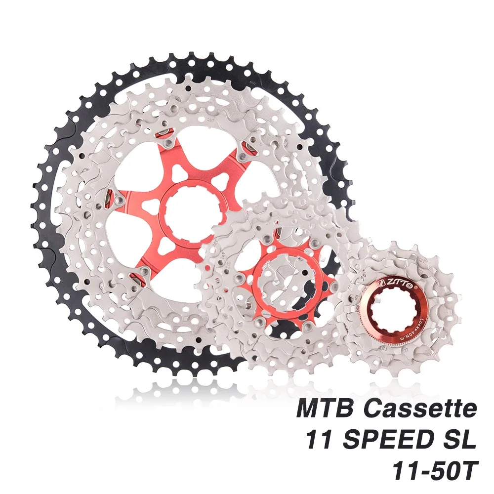 

MTB 11 скоростей SL кассета 11 S 11-50T широкое соотношение сверхлегкое свободное колесо горный велосипед запчасти для sram X1 XO1 XX1 m9000