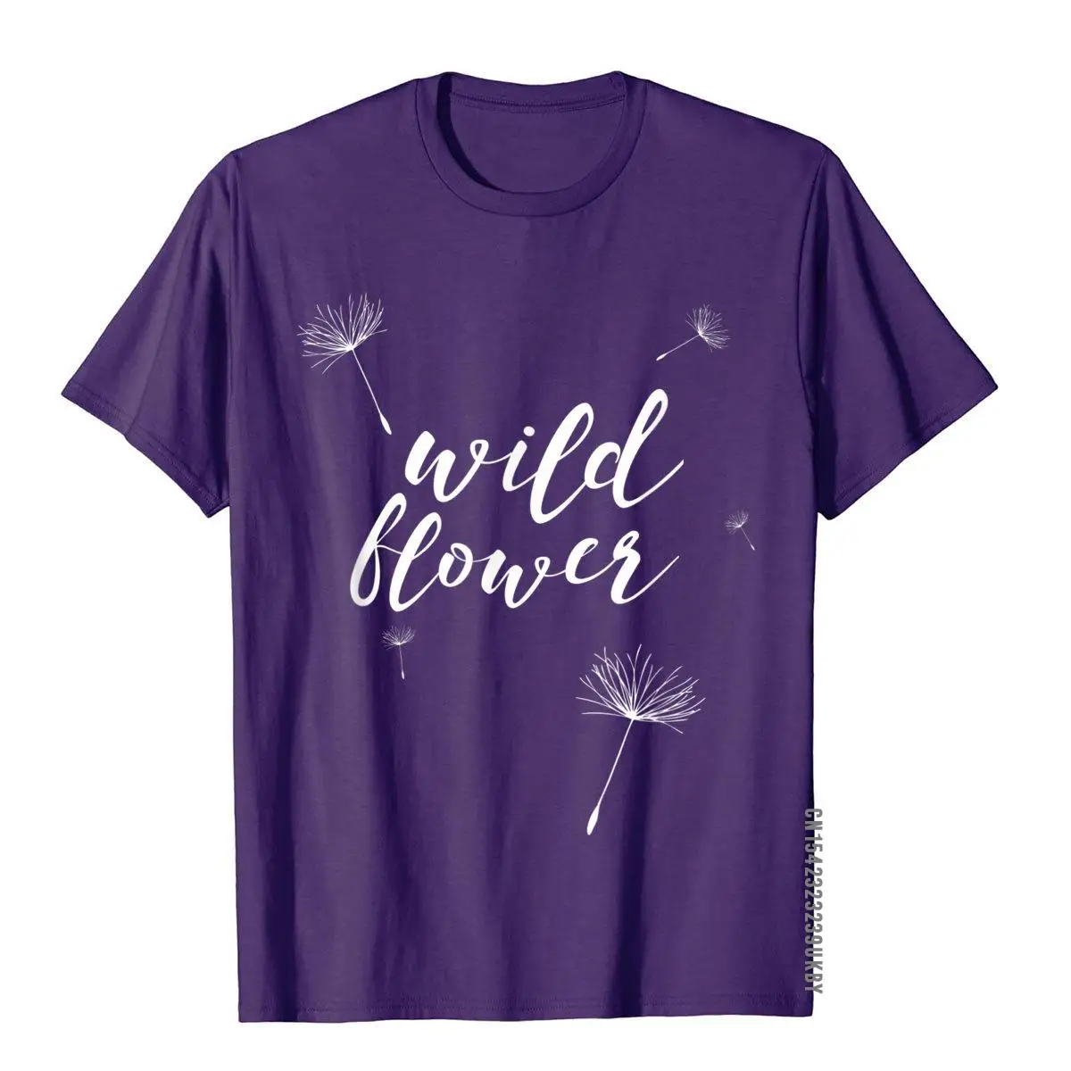 Wildflower Shirt Wild Dandelion Seed Gift Top T-Shirts Cosie Graphic Mens Tees Summer Cotton