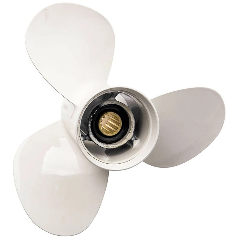 

69w-45945-00-EL Aluminum Boat Propeller 11 1/8x13-G For Yamaha Outboard Engine 40HP 48HP 50HP 55HP F30 F40 F50 F60 13 Spline