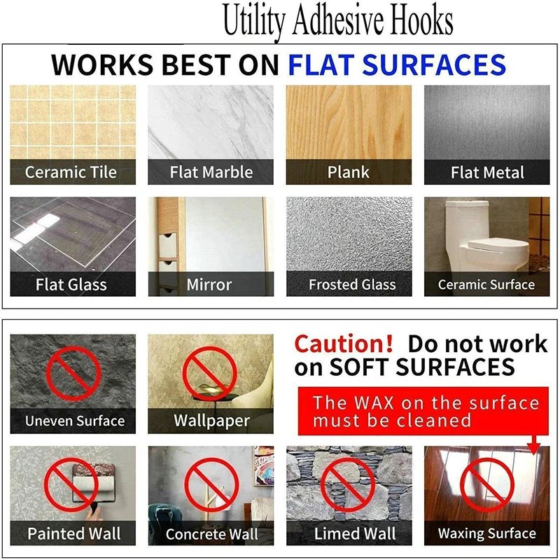 xiaomi youpin 1/3/5/10pcs Wall Hooks Seamless Self Adhesive Hooks Door Wall Hangers Reusable Hanging Hook for Kitchen Bathroom