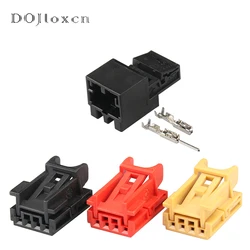 1/5/10/20/50 Sets 4 Pin 8K0973754 Door Lifter Switch Plug 8K0 973 754 Auto Wiring Harness Electrical Connectors For VW Audi