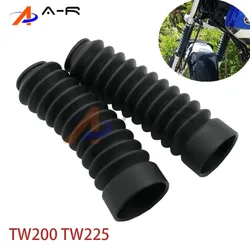 TW 200 225 Rubber Front Shock Protection Fork Cover Guards Gaiters Gator Boots for Yamaha TW200 TW225