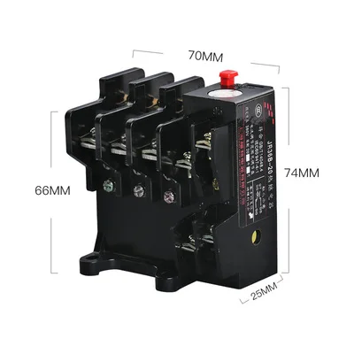 Thermal overload relay JR36-20 690V specification 1.6/2.4/3.5/5A high quality copper parts thermal overload protection relay