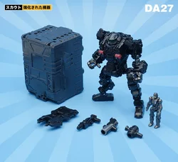 MFT Diaclone Powered-suit Transformation Power Suit Black Mech Solider Lost Planet Action Figure Collection Model Toy