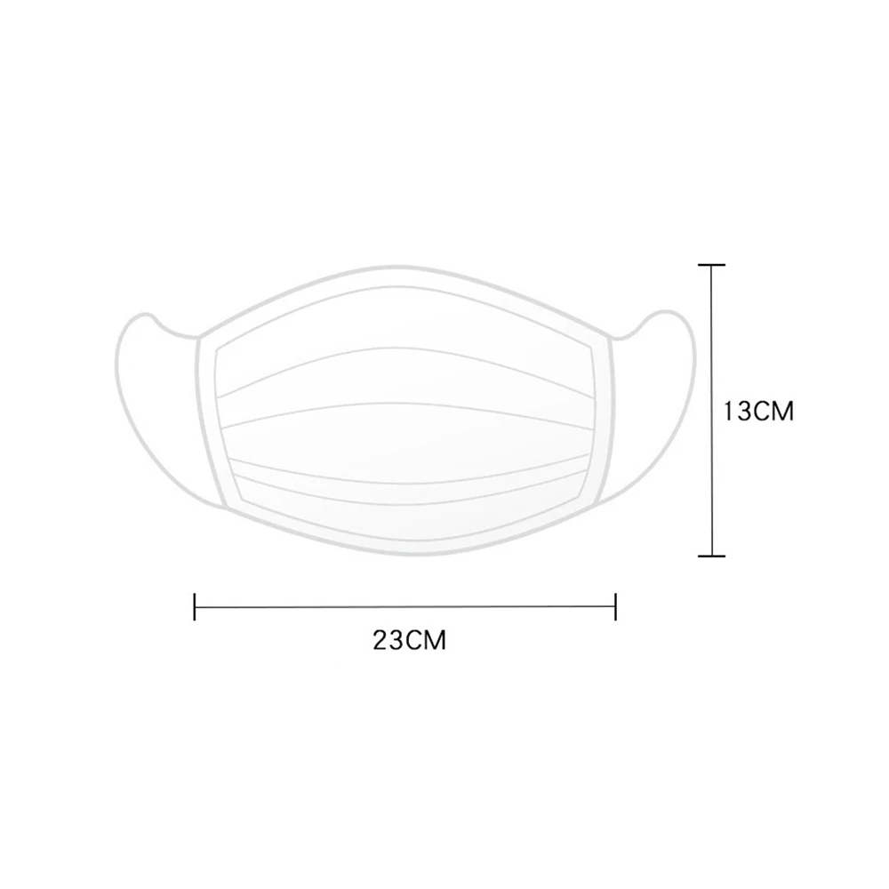 Summer Ice Silk Mask Simple Masque Breathable Washable Women Mouth Face Mask Warm Masks Daily Use Unisex