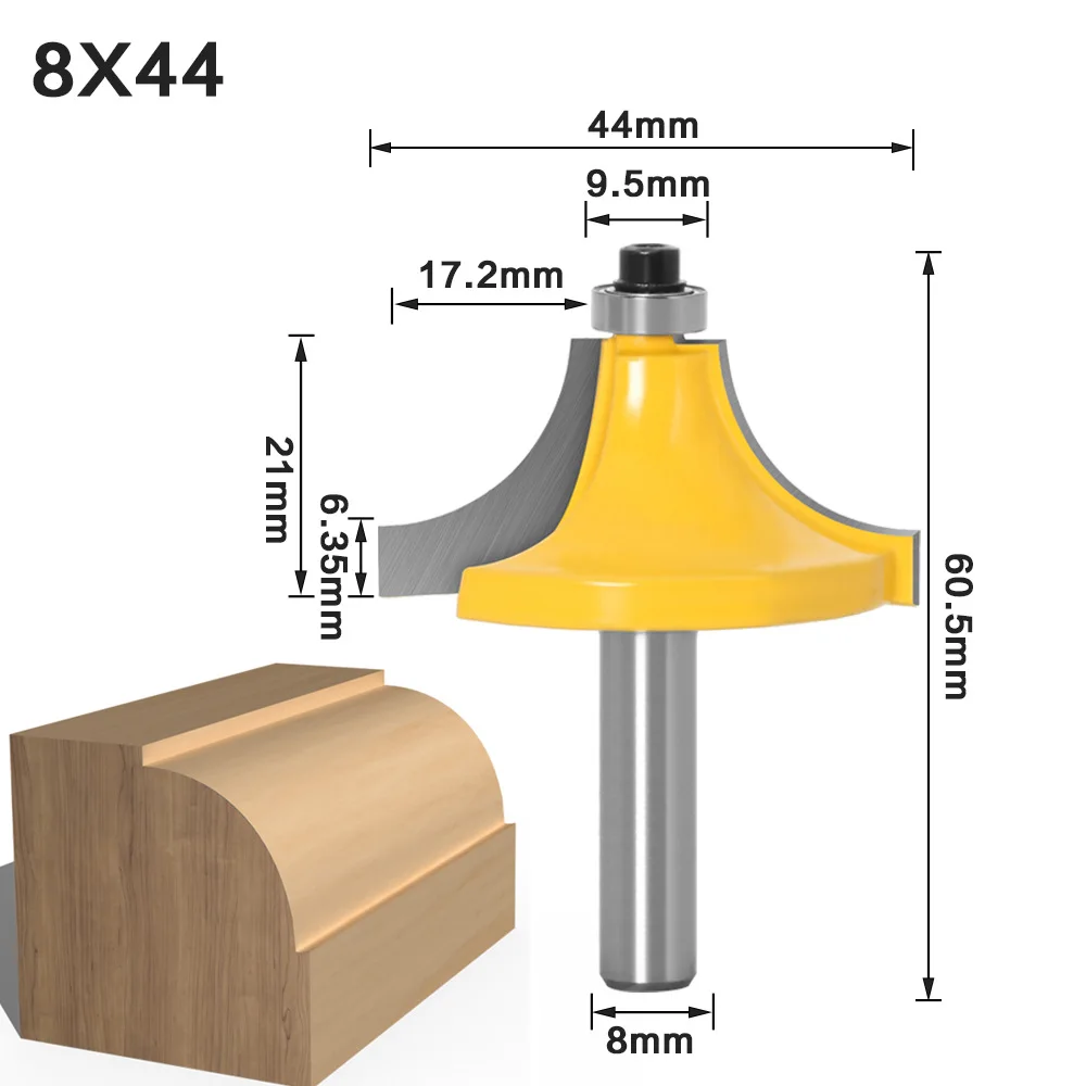 Round Over Edging Router Bit - 1\