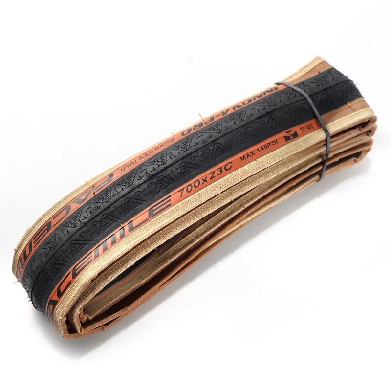 1 Pcs Bicycle Tire 700C 700 X 23C 25C 120TPI Anti Puncture Road Bike Tyres Ultralight 210g Racing Tires Folding Pneu Tires