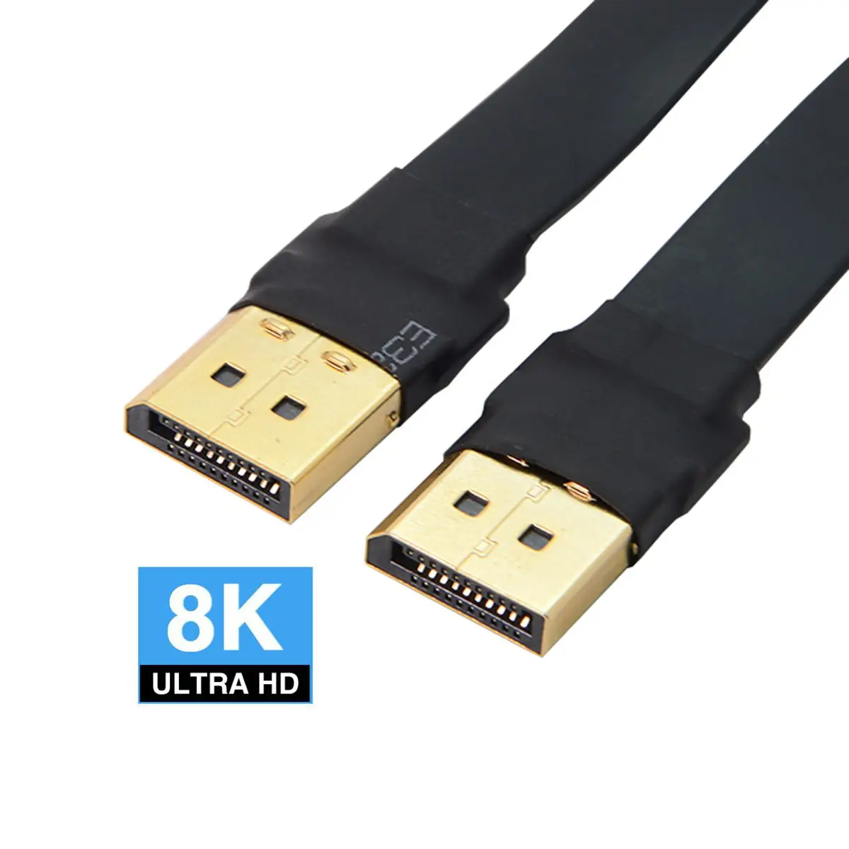 Ultra FHD DisplayPort kabel FPV Displayport 1.4 kabel 90 stopni pod kątem Displayport 144Hz/4K 8K/60Hz kabel Displayport 0.1M 1M 3M