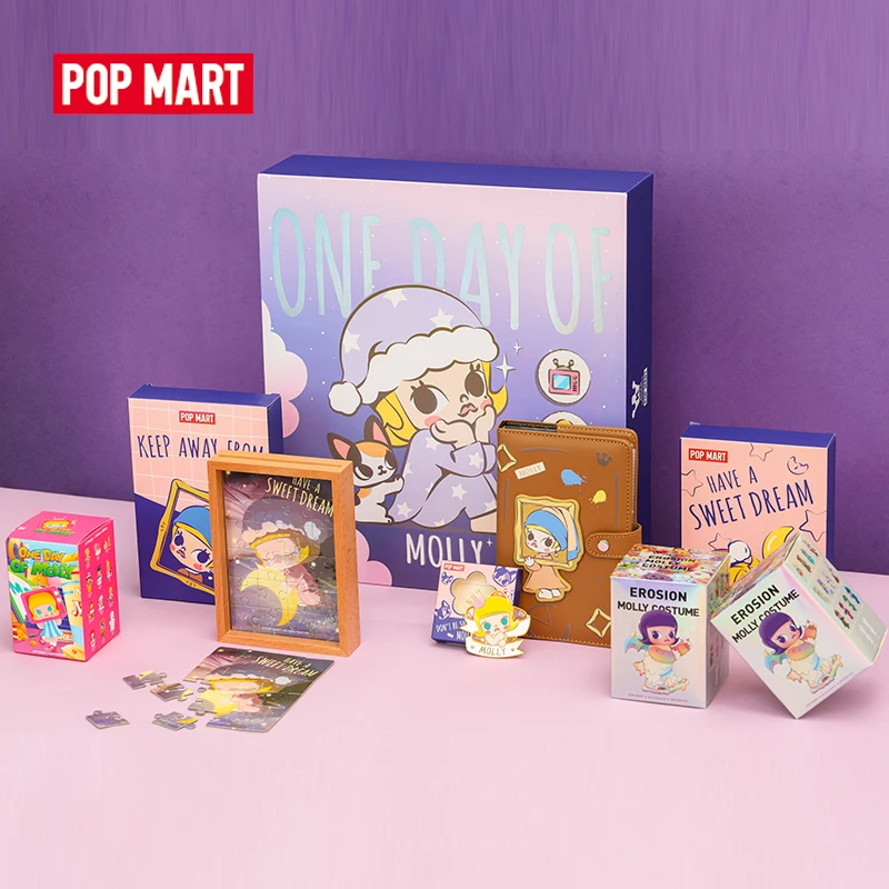 POP MART Molly Surprise Gift Box Collectible Cute Toy Action Figures