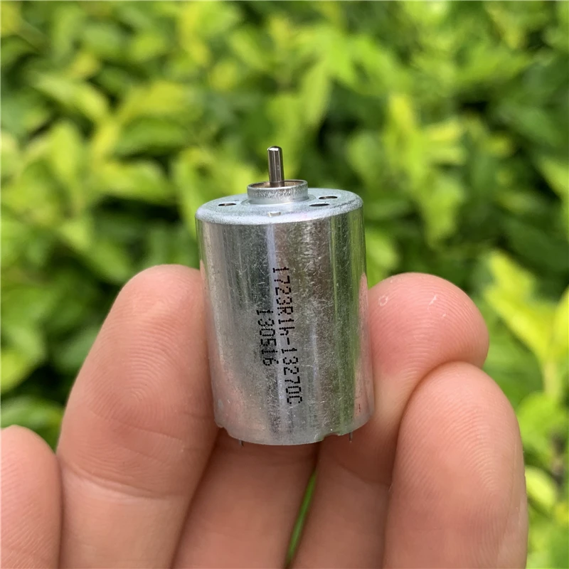 Round 130 DC Motor DC 3V-6V 3.7V 5V Micro Mini Small 1723 17mm Motor Precision Servo Steering Gear Accessories  Toy Boat Car