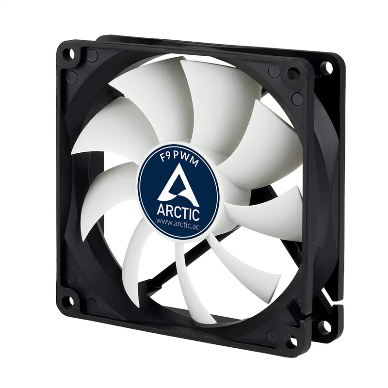 ARCTIC F8 F9 F12 F14 P8 P12 PWM black CPU Cooler fan 4pin temperature control silent Case Cooling fan