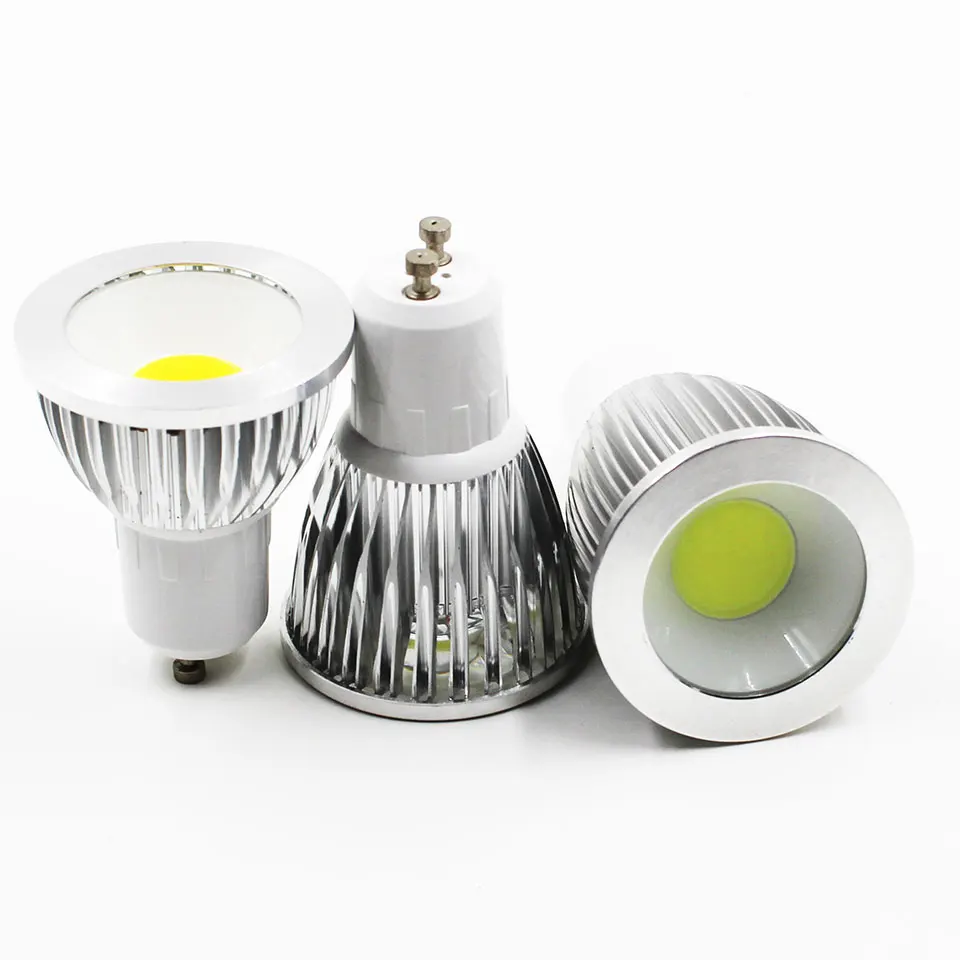 

GD 3W 5W 7W Dimmable Gu10 Spotlight AC220V E27 LED Spot Light Bulb MR16 12V LED Spot LED For Home Decor