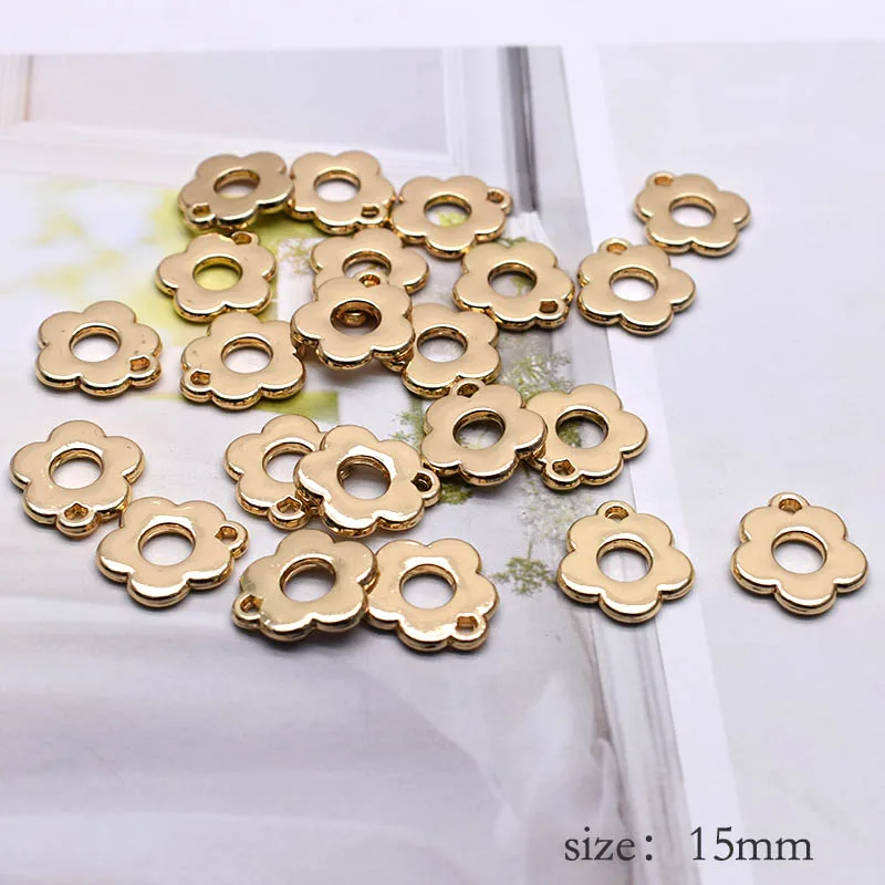 10set Gold color OT Clasps Connectors Charms for Jewelry Making Bracelet Necklace End Buckle Accessories Chain Link Buckle