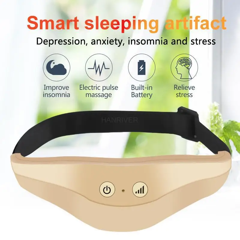 Electric intelligent head sleeper rechargeable insomnia artifact sleep aid acupuncture-type hypnotizer head massager