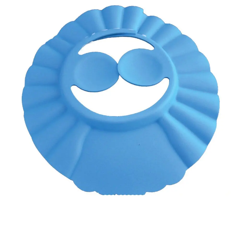 Hot Baby Shower Caps Shampoo Cap Wash Hair Kids Adjustable Waterproof Ear Protection Eye Children Hats Infant