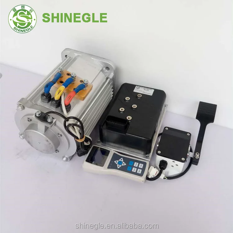 SHINEGLE Waterproof High Torque Electric Motor Conversion Kit for Car Engine Controller