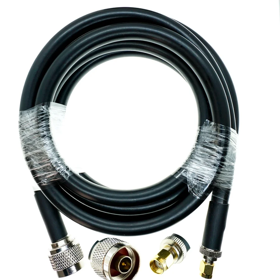 

LMR400 Cable N Male To RPSMA Male RP-SMA 4G LTE Cellular Amplifier Signal Booster VHF CB HAM RF Coax Extension Jumper Pigtail G