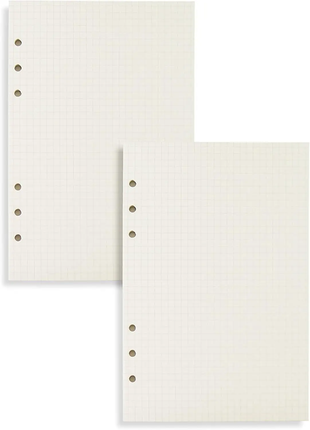 A5/A6 6 Fori Planner/Organizzatore Ricariche Set, Ricariche Per Confezione, 90 pagine/45 Lenzuola Per Voce (Governato Ricariche)