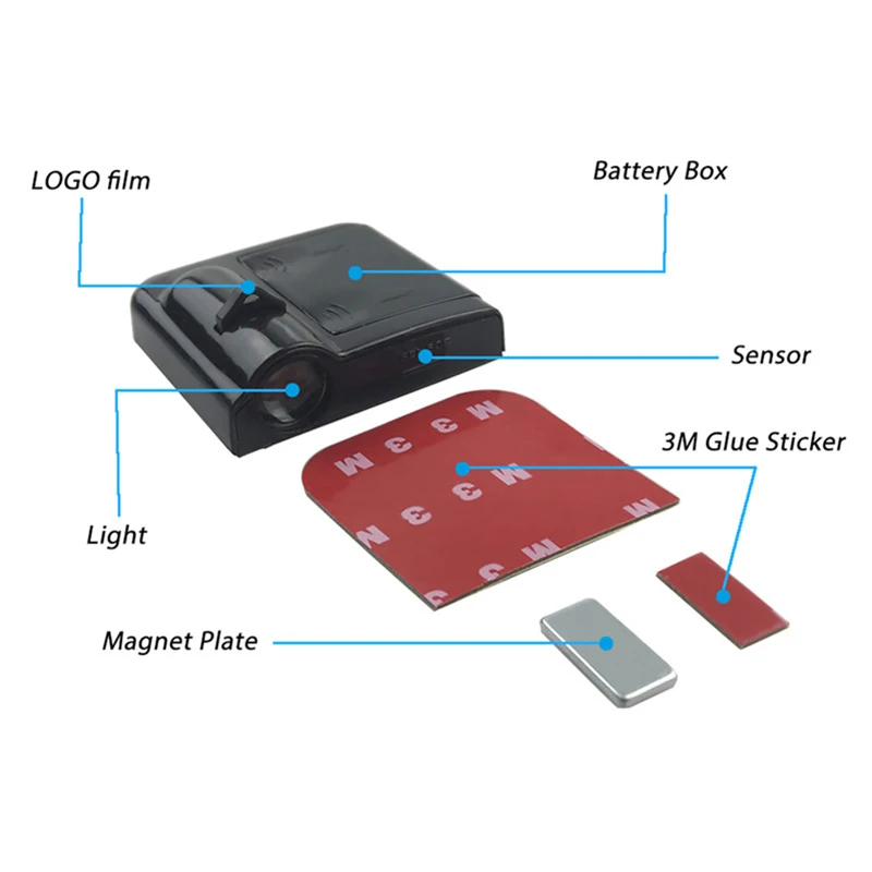 LED Door Logo Light 5