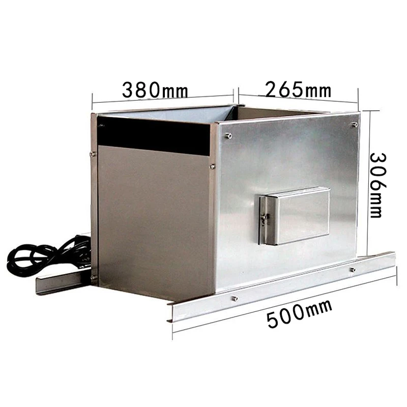 كسارة العنب الكهربائية 304 الفولاذ المقاوم للصدأ أداة النبيذ الفاكهة النبيذ المخمرة ذاتية آلة سحق صغيرة