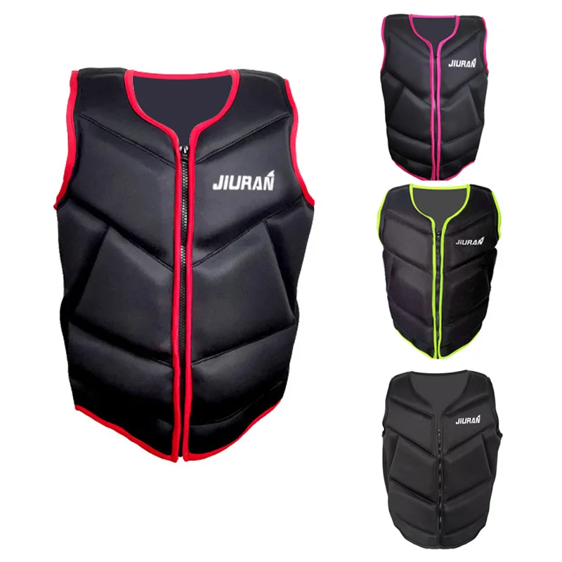 

Neoprene Life Jacket Adult Kids Swim Vest Water Sports Fishing Kayaking Boating Surfing Drifting Safety Buoyancy Suit