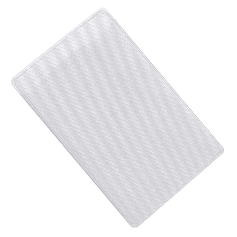 5pc Bank Credit Card Protector Secure Sleeves Anti-magnetic Transparent PVC Cardholder Protect Bag Covers for Bus ID Card Holder