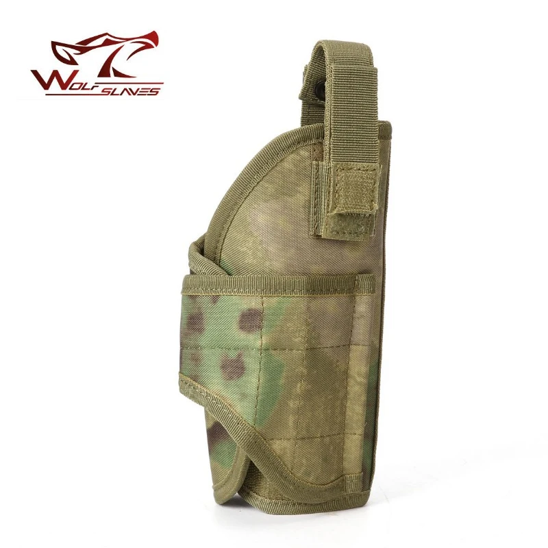 Gun Holster Molle Pouch Gun Case Tactical Leg Pistol Drop Leg Thigh Glock Holster Hunting Accessories Airsoft Waist Bag