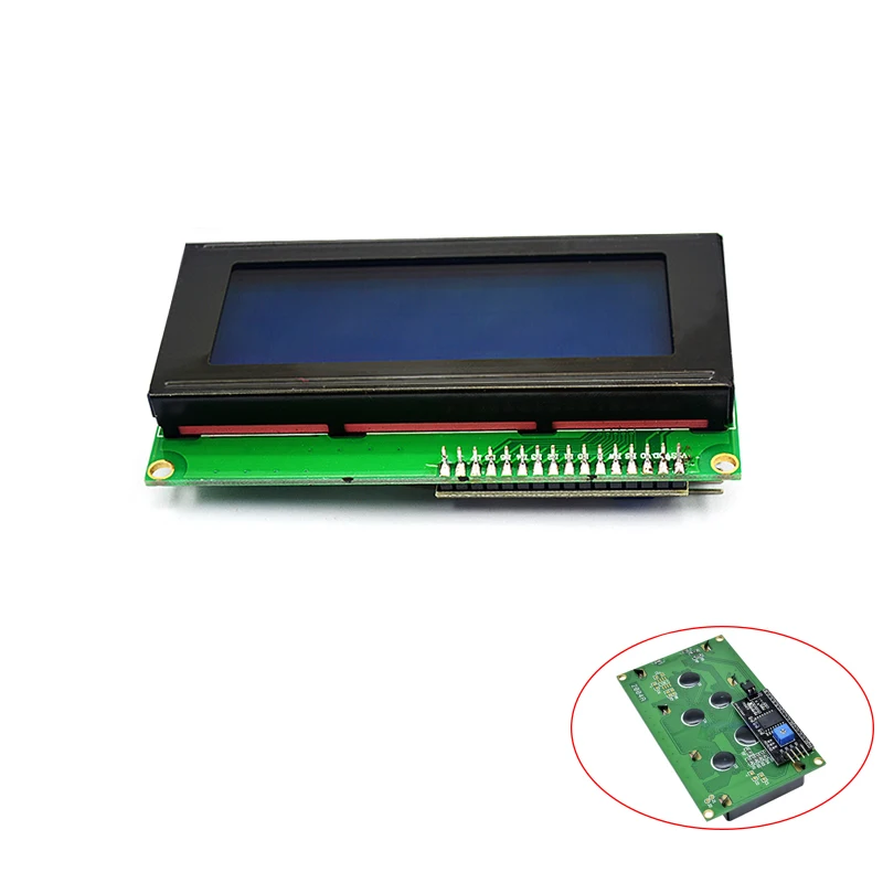 IIC/I2C/TWI 2004 Serial Blue Green Backlight LCD Module for Arduino  MEGA2560 20 X 4 LCD2004