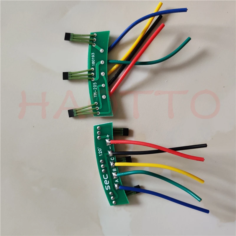 10PCS universal brushless DC motor hall sensor,hall element inside motor with board 3144 413 41F 43F 120 phase motor