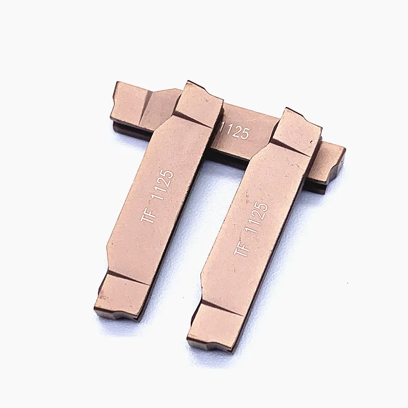 N123H2-0400-0004 TF1125 CNC เครื่องกัดใส่เครื่องมือ Groove แทรกตัดเครื่องมือโลหะผสม N123G2