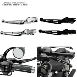 Motorcycle Brake Clutch Levers For Harley Sportster XL883 1200 Dyna Low Rider FXDB Touring Road King Softail FXSTB Accessories