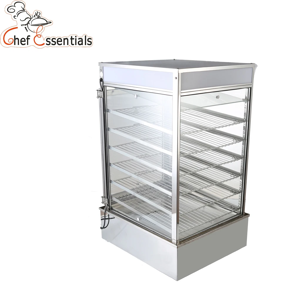 آلة طهي الخبز بالبخار ، من الفولاذ المقاوم للصدأ ، لكعكة كهربائية تجارية ، 6 طبقات